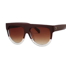 Load image into Gallery viewer, Flat Top Oversized Women Sunglasses
